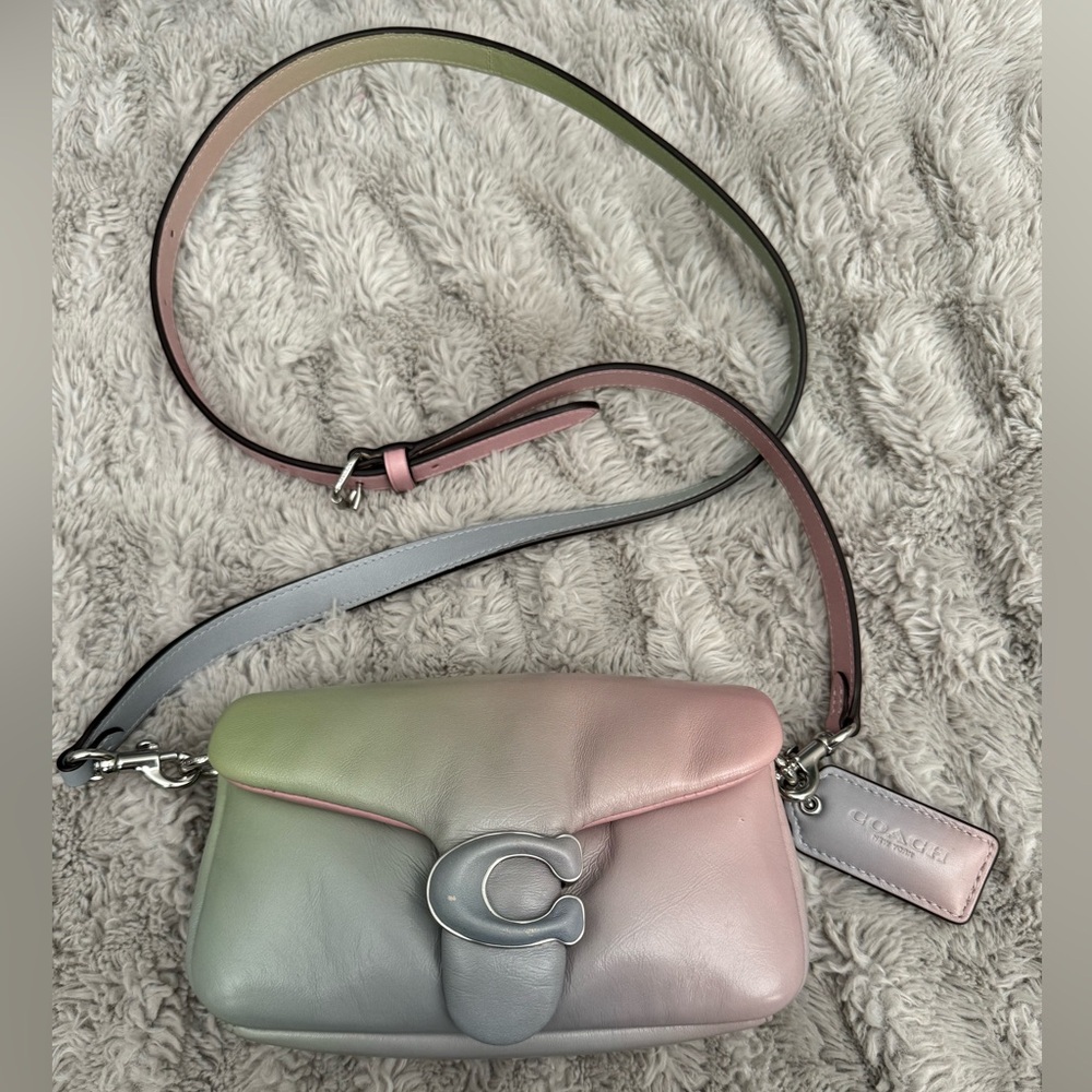 Coach Pillow Tabby shoulder/crossbody Bag 18, Ombre colored, style CA084